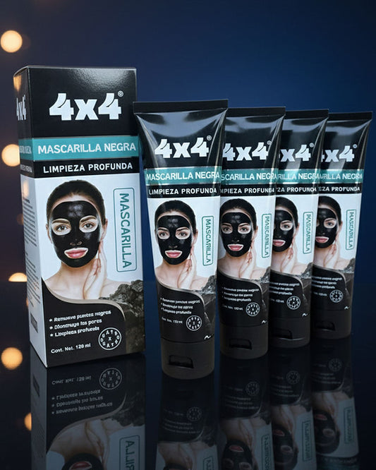 4x4 Mascarilla Facial Negra 90g