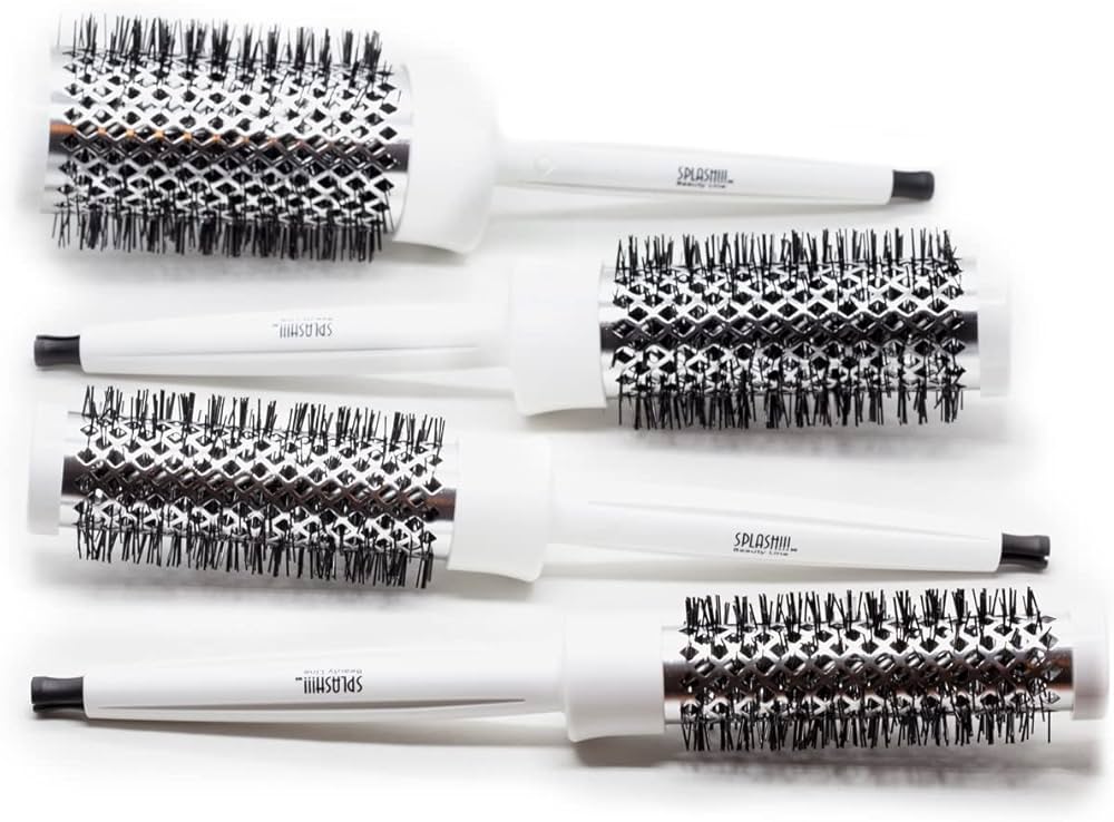 SPLASH Set de Cepillos 4 piezas Redondos de Ceramica 1647-00