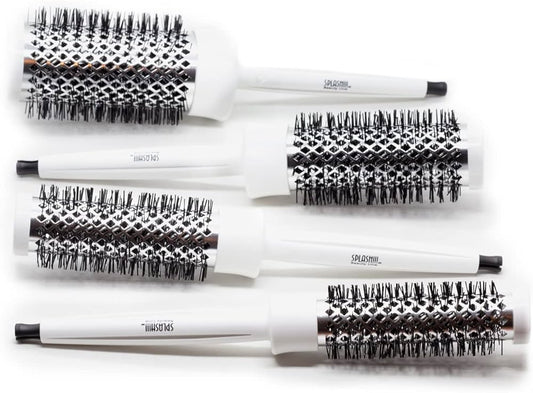 SPLASH Set de Cepillos 4 piezas Redondos de Ceramica 1647-00