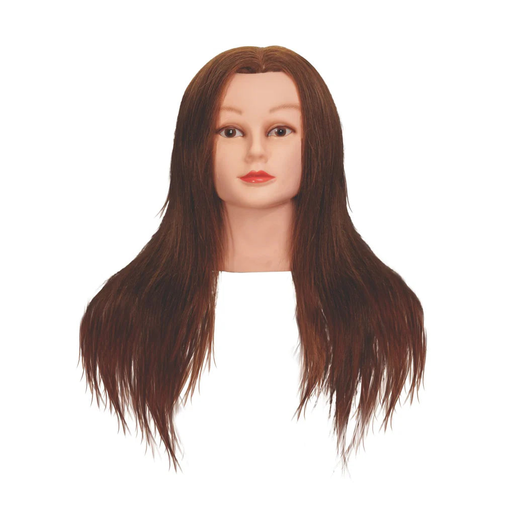 CABEZOTE CABELLO NATURAL 18"