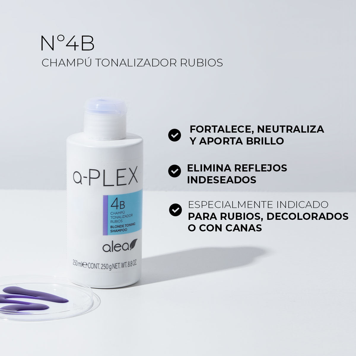 ALEA A-PLEX SHAMPOO MATIZADOR 4B 250ml