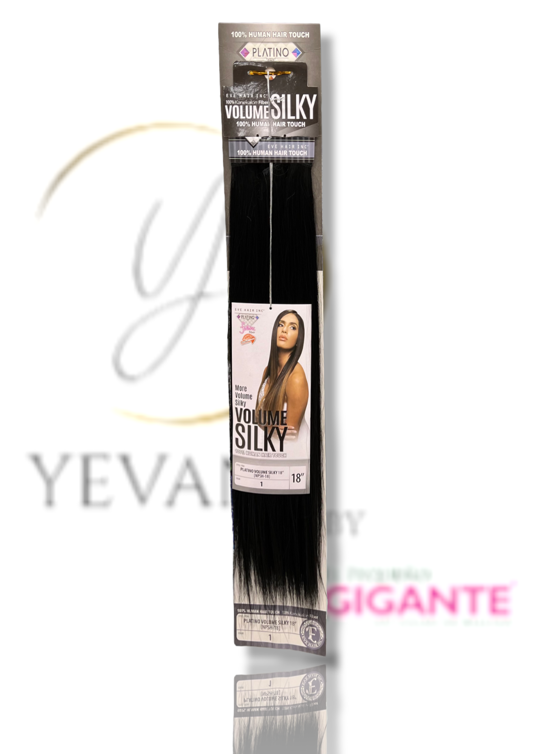 SILKY EXTENSIONES SINTETICAS 18" CON CLIP