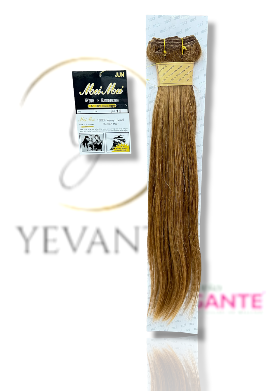 MEI MEI EXTENSION LACIA 18" CON CLIPS