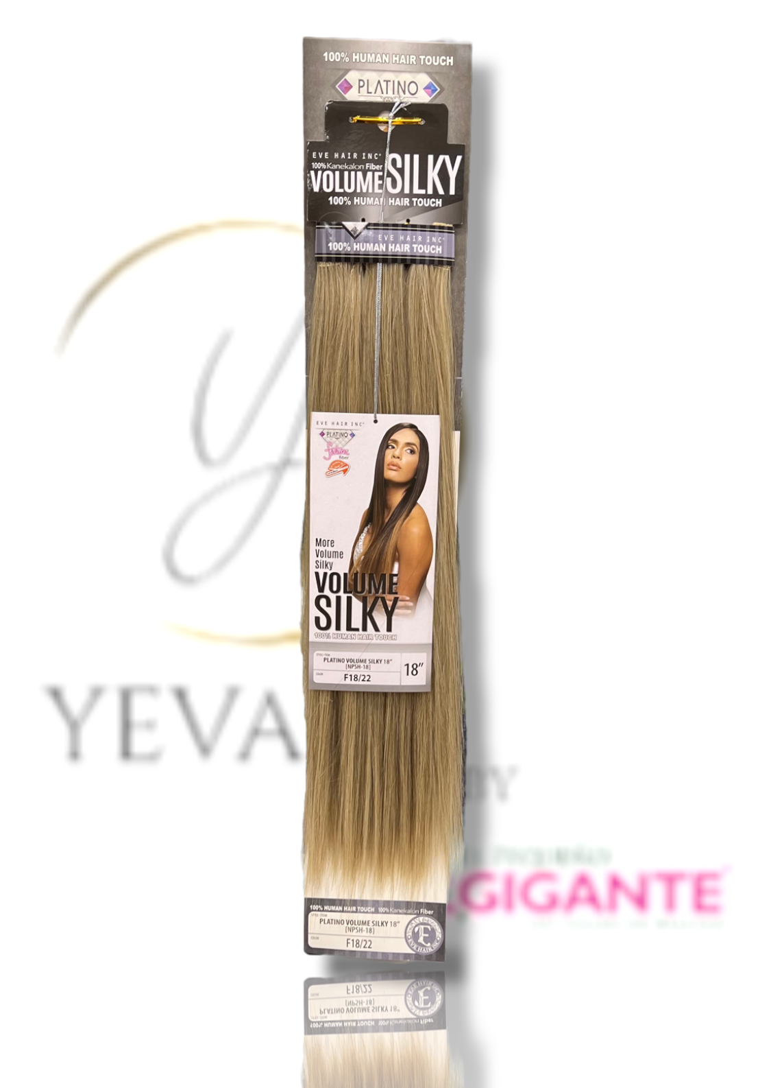 SILKY EXTENSIONES SINTETICAS 18" CON CLIP