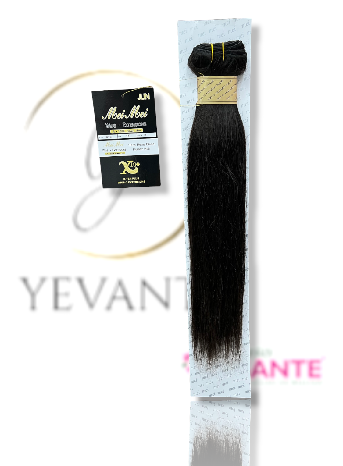 MEI MEI EXTENSION LACIA 18" CON CLIPS