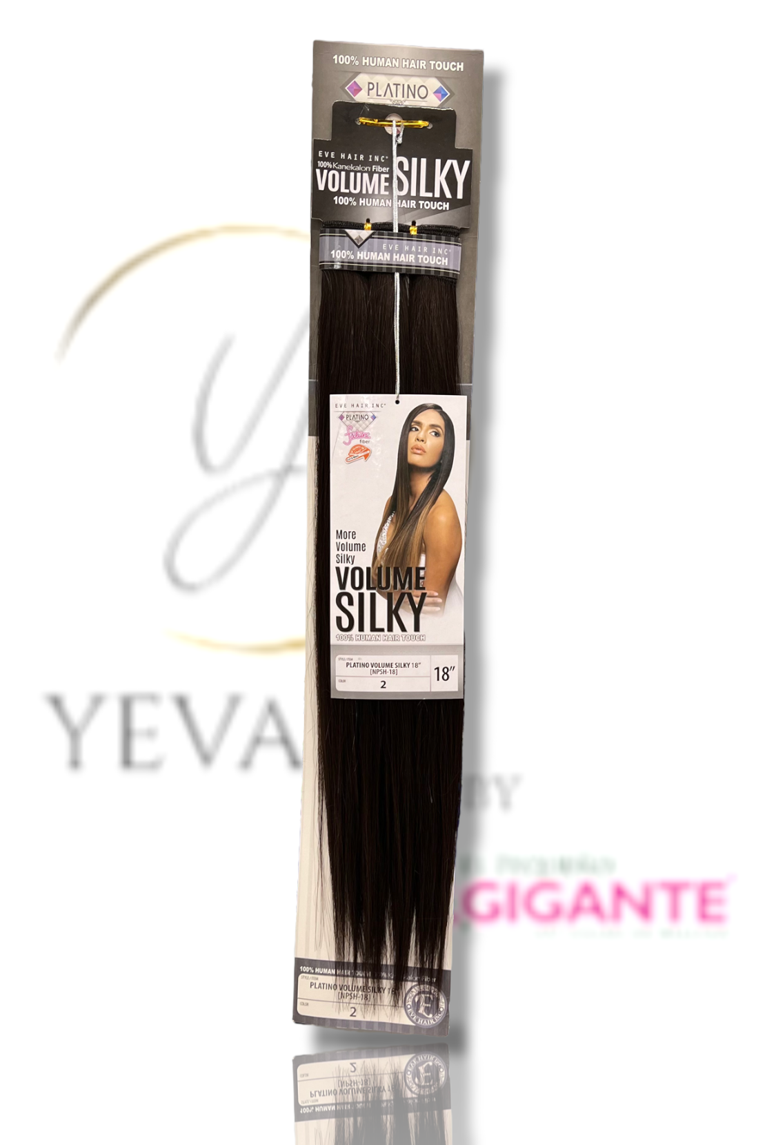 SILKY EXTENSIONES SINTETICAS 18" CON CLIP