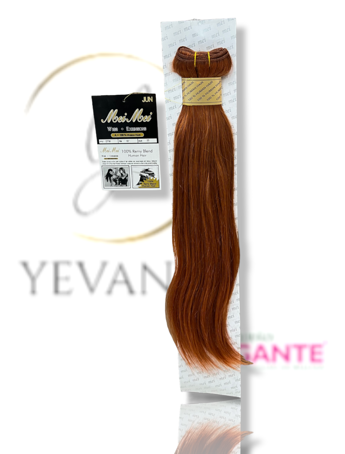 MEI MEI EXTENSION LACIA 18" CON CLIPS