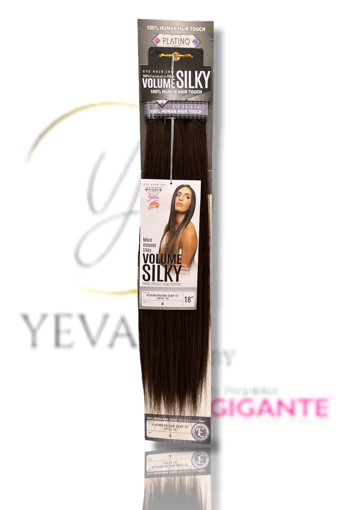 SILKY EXTENSIONES SINTETICAS 18" CON CLIP