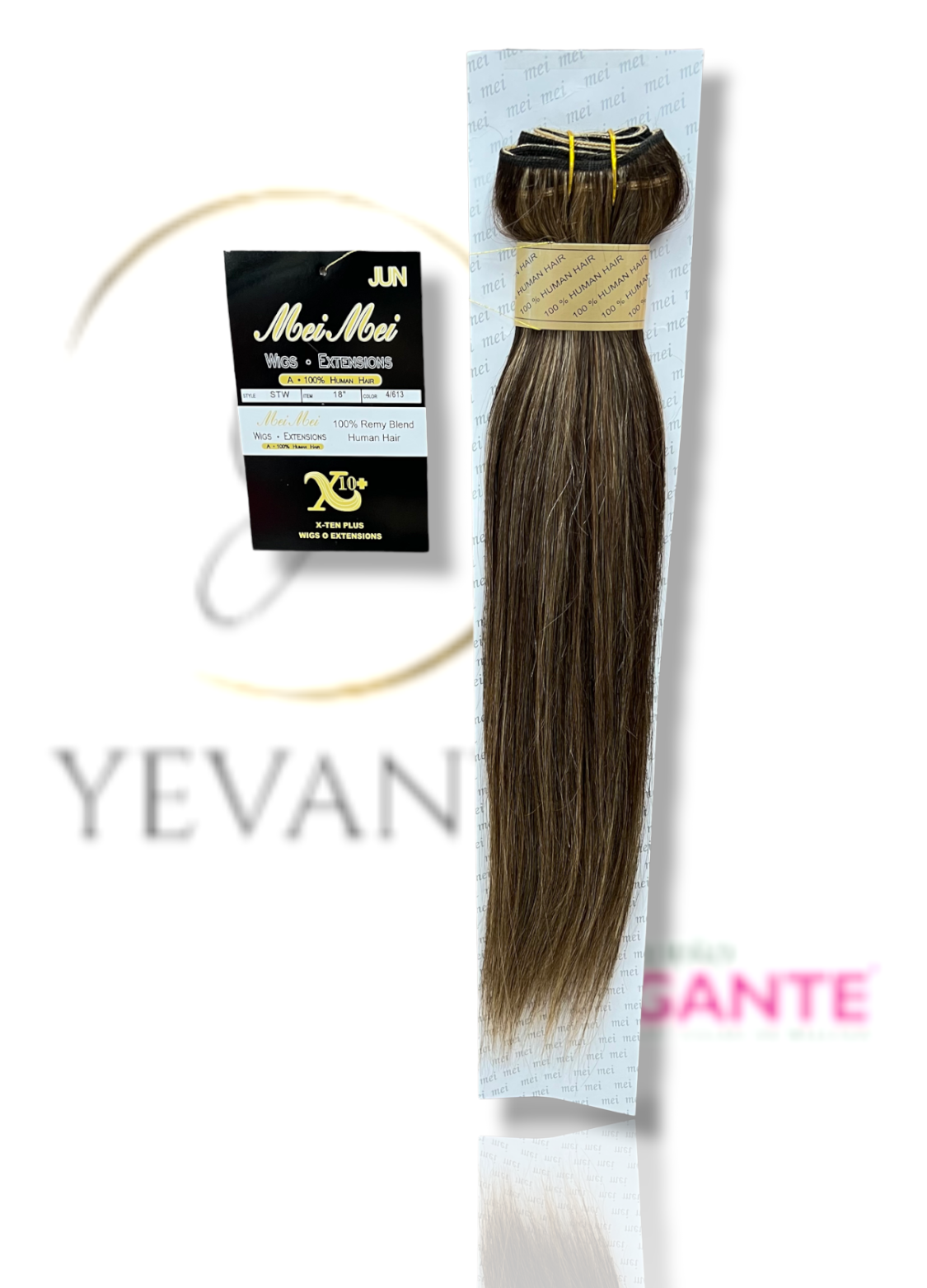 MEI MEI EXTENSION LACIA 18" CON CLIPS