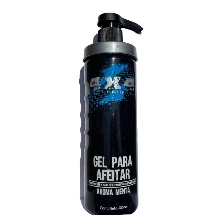 4X4 GEL AFEITAR MENTA 485ML