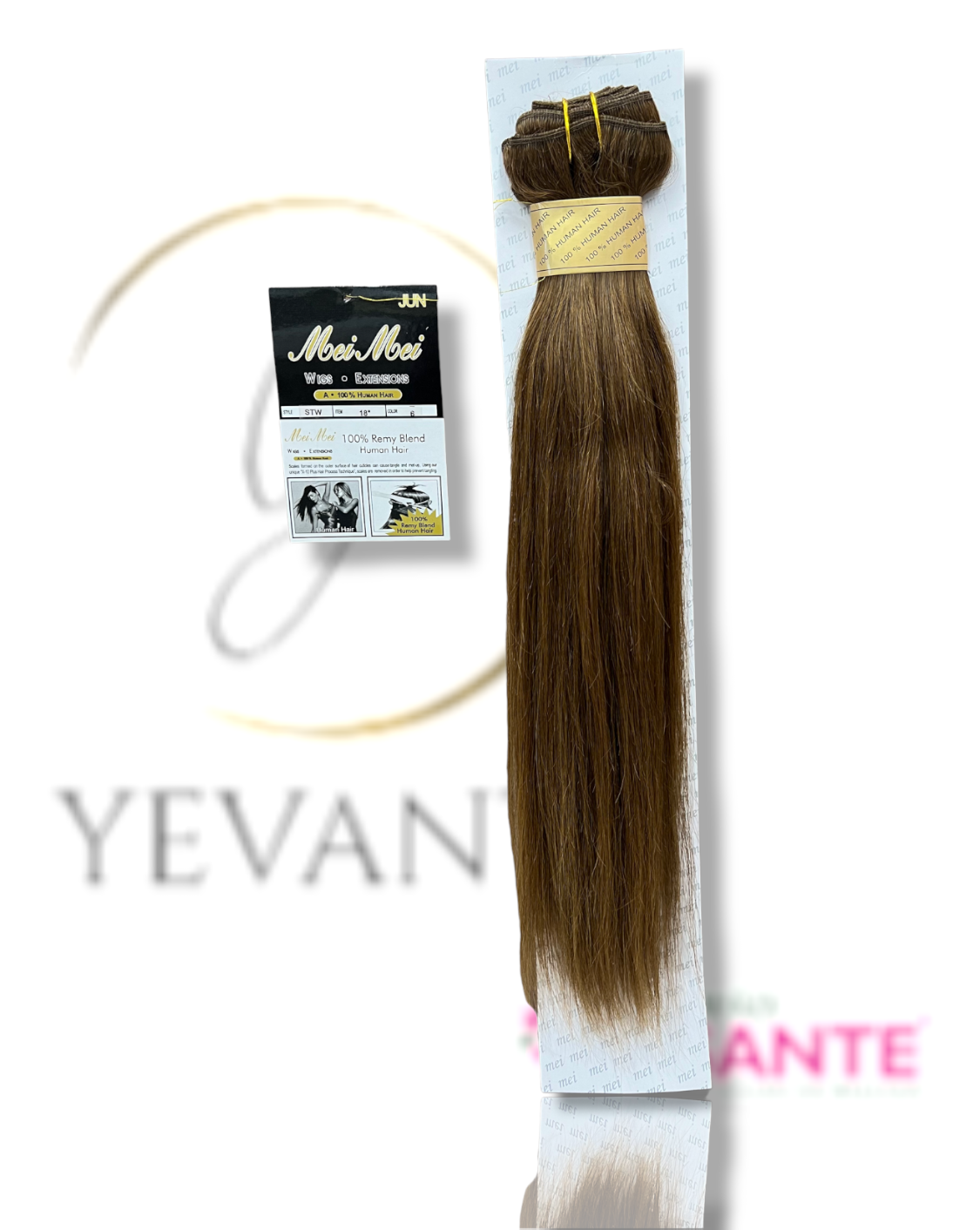 MEI MEI EXTENSION LACIA 18" CON CLIPS