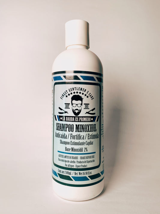 LA BARBA ES PRIMERO SHAMPOO MINOXIDIL 500ML