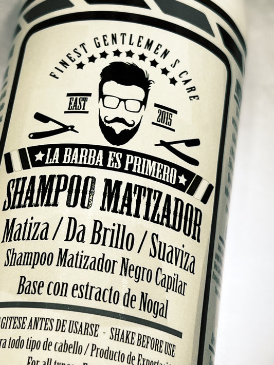 LA BARBA ES PRIMERO SHAMPOO MATIZADOR 500ML